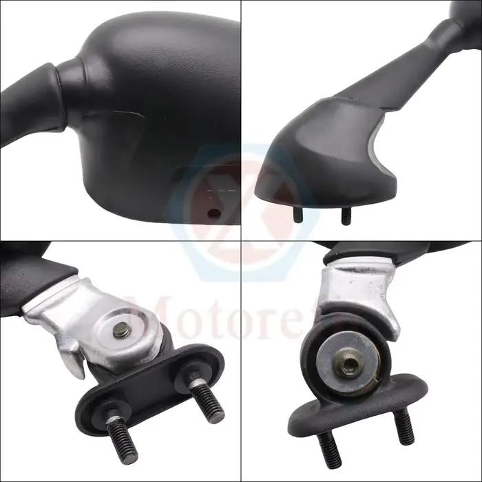 1 paire de rétroviseurs de course de moto pour Yamaha YZF-R6 YZF R6 YZFR6 2006 2007