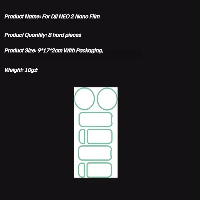Pour DJI Neo 2 Nano lentille Film de protection Radar HD