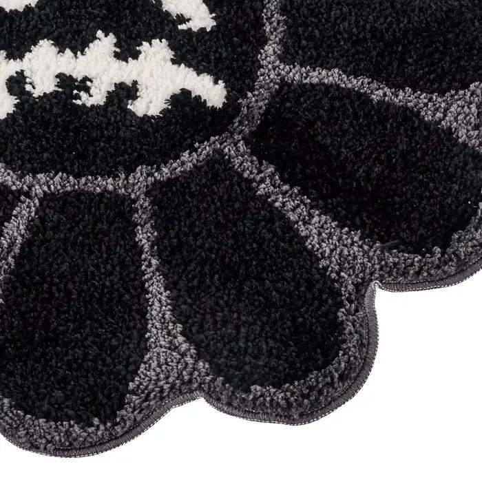 Tapis Tufting Tournesol Esthétique pour Salle de Bain Antidérapant, Tapis Moelleux Épais à Motif Fleur Cactus, Tapis en Peluche pour Chambre à Coucher, Décoration Maison, Cadeau