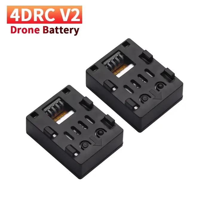Mise à niveau de la batterie de Drone RC 4D-V2 3.7V 800mAh pour 4DRC V2 Mini quatre accessoires d'hélicoptère