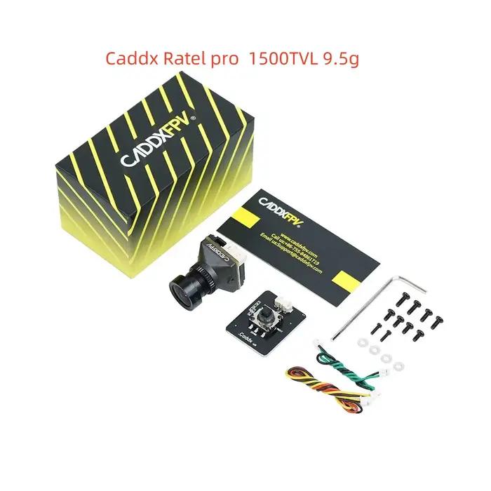 CADDX Ratel Pro 1500TVL 9.5g Ultra léger FOVD NTSC/PAL CMOS FPV Starlight caméra de Vision nocturne pour Drone FPV RC