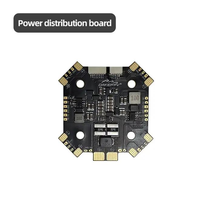 DAKEFPV PDB carte de distribution d'énergie ESC-carte d'alimentation pour avion modèle Drone