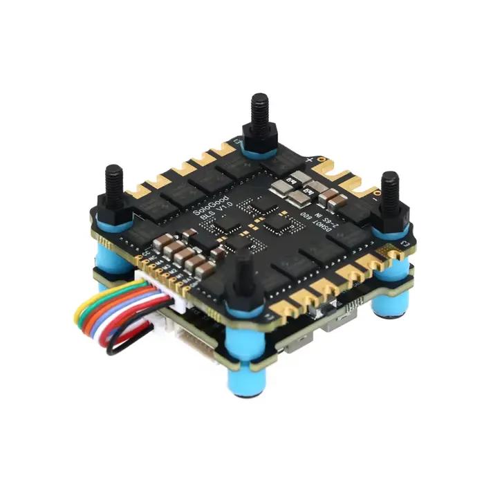 Contrôleur de vol SoloGood F722 et pile BLHELI_S 60A 4 en 1 ESC