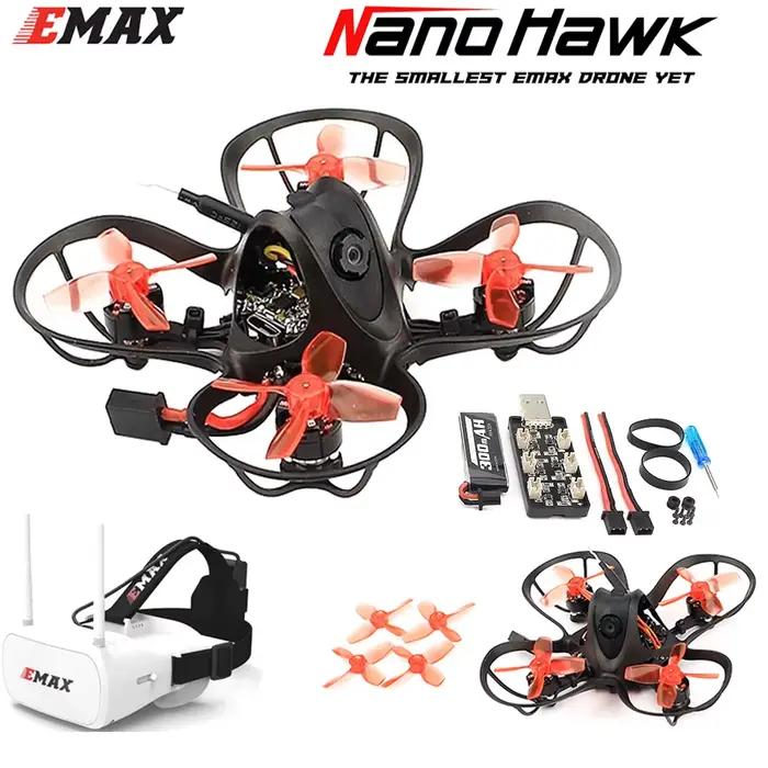 EMAX Nanohawk-Drone de course intérieure FrSky D8