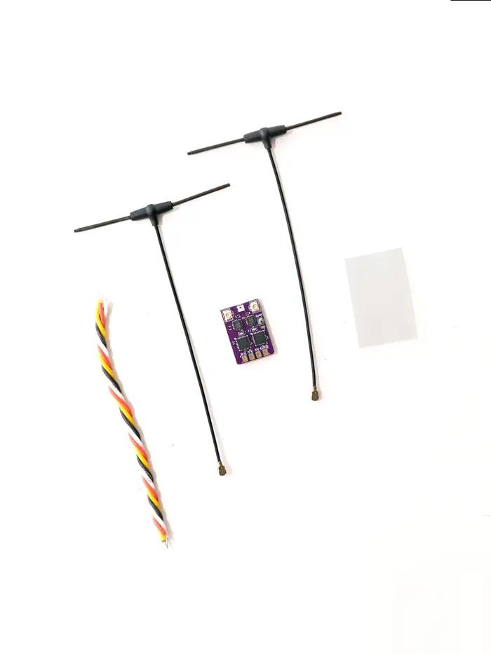 ELRS 2.4G Récepteur de diversité double antenne RX TCXO intégré pour FPV Freestyle Remote RC Racing