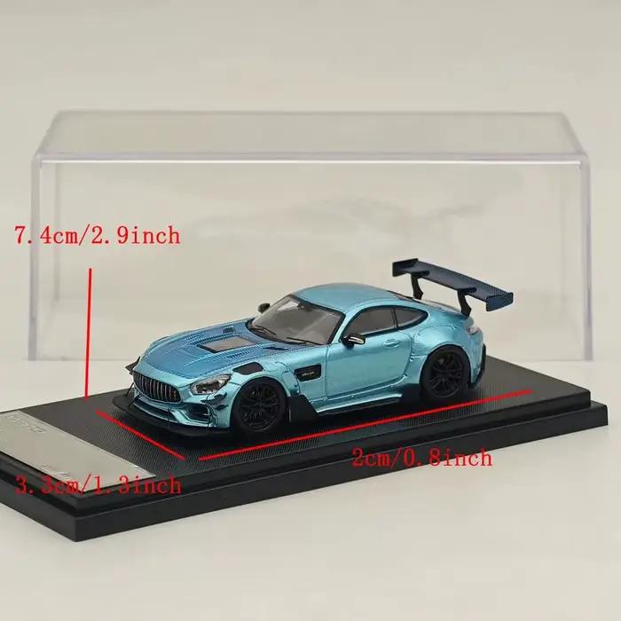 Modèle de rhinocéros RM GTS Carbonerre, modèle de sport de course à corps large, jouets moulés sous pression, modèles de voiture, cadeaux de Collection, 1:64