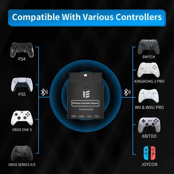 Adaptateur de manette sans fil RGEEK