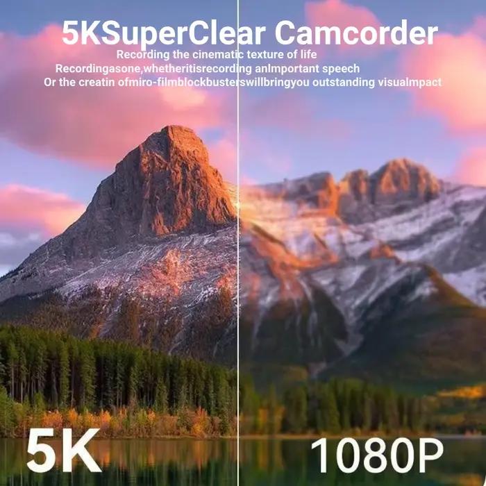 Appareil photo numérique 75MP pour la photographie