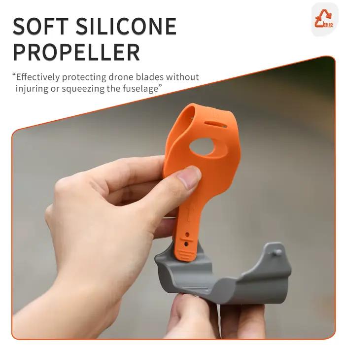 Support d'hélices pour DJI Air 3 3S Accessoire de protection stabilisateur et fixateur d'hélices drone pour vols sécurisés et précis occasions spéciales