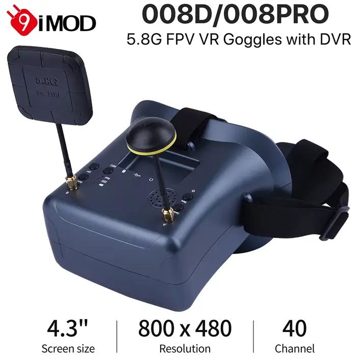 9IMOD 5.8G FPV VR lunettes 008D 008DPRO FPV