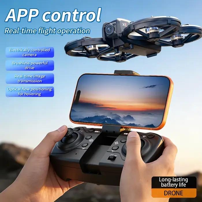 Drone haute définition à double caméra