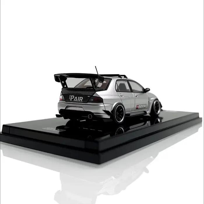 Modèle de voiture en alliage iHCM 1:64 Lancer Evolution 9ème génération GSR version modifiée