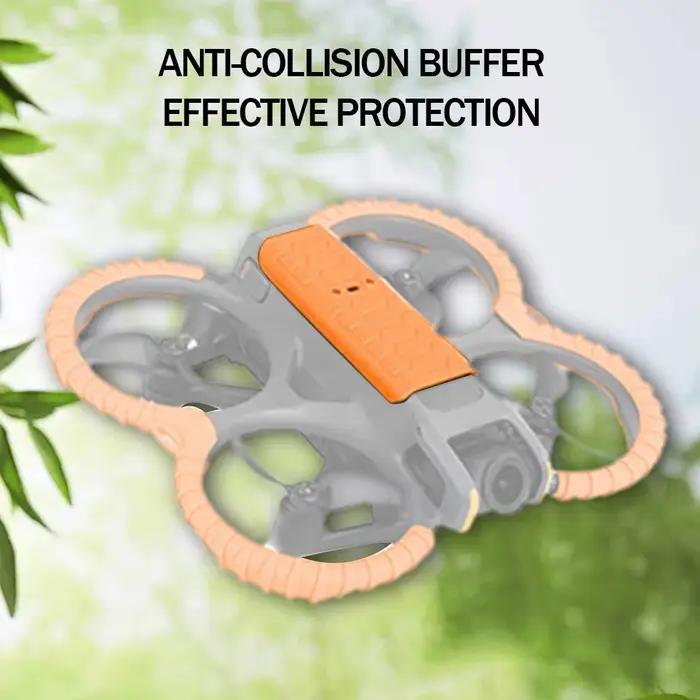 Plaque de protection arrière de drone pour DJI AVATA 2 protection anti-collision en TPU accessoire de drone occasion spéciale vols quotidiens compétitions cadeau unique