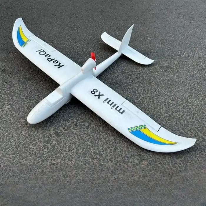 KEPAQI X8 Mini avion RC envergure 800mm planeur en mousse EPO à aile fixe
