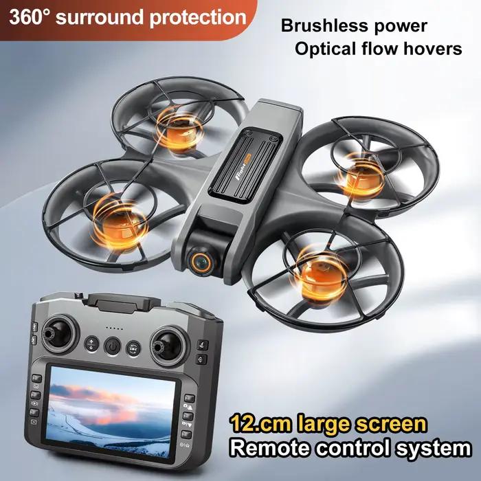 Drone AXNEN S156 8K HD 360 ° Caméra double grand angle avec WiFi 5G FPV