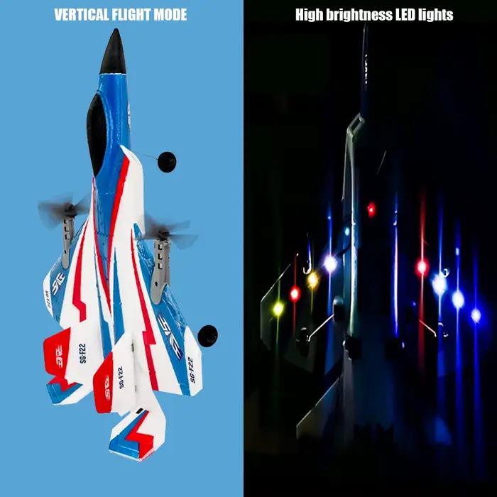 Avion RC F22 cascadeurs