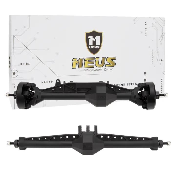 MEUS RACING 1/10 Axes droits ISO en nylon avec contrepoids d'essieu avant pour Axial Capra II SCX10 II et autres chenilles RC 1/10 DIY