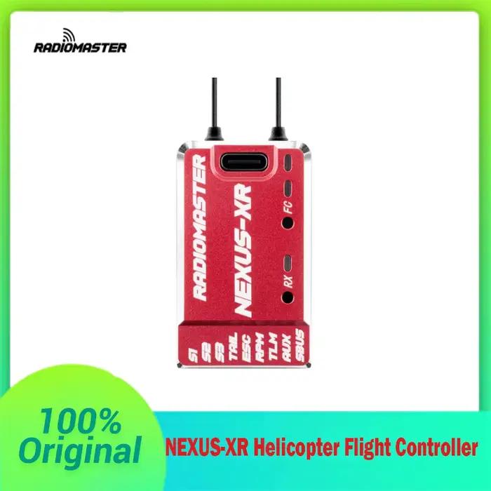 Radiomaster NEXUS-XR/X contrôleur de vol d'hélicoptère 6 axes MEMS intégré 2.4GHz ELRS RX pour hélicoptère à voilure fixe RC