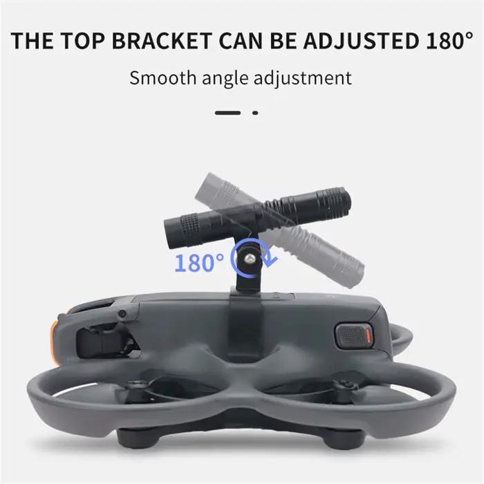 Avata 2 Drone veilleuse de vol avec support de montage Dron LED lumières phare Flash lampe Kit pour DJI