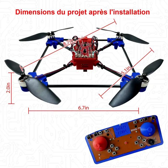 Kit DIY de drone quadricoptère