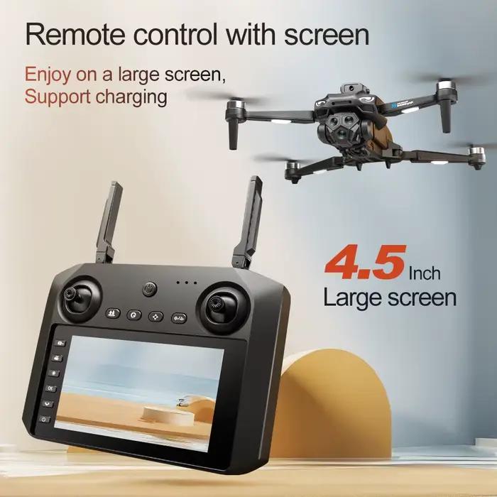 Drone M33 MAX 5KM 8K Caméra HD Professionnelle Photographie Aérienne 360° ° Quadricoptère FPV sans balais avec fonction