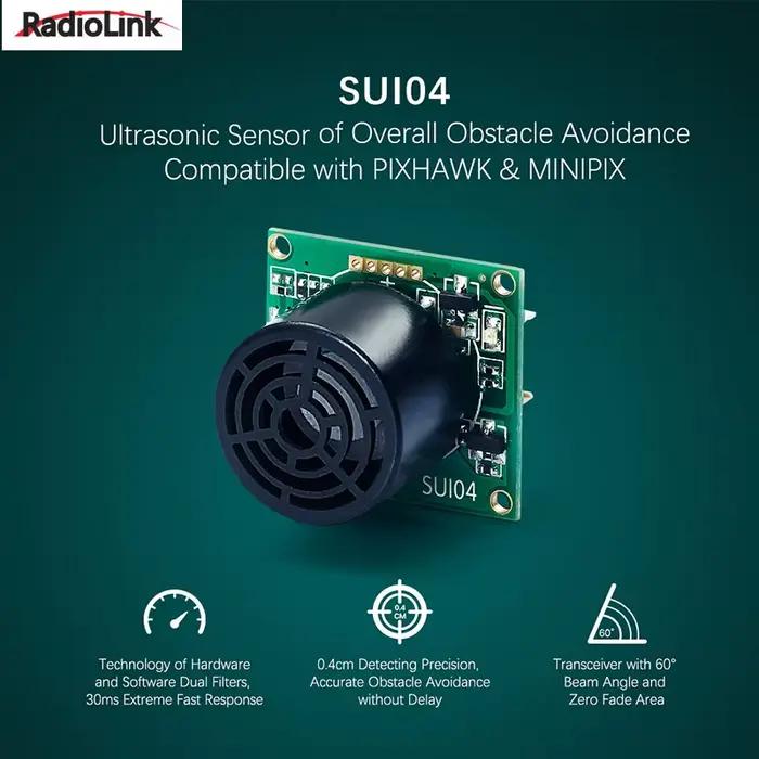 SU04 SUI04 capteur de Drone Module sonar à ultrasons évitement d'obstacles autonome pour contrôleur de vol PIXHAWK MINI