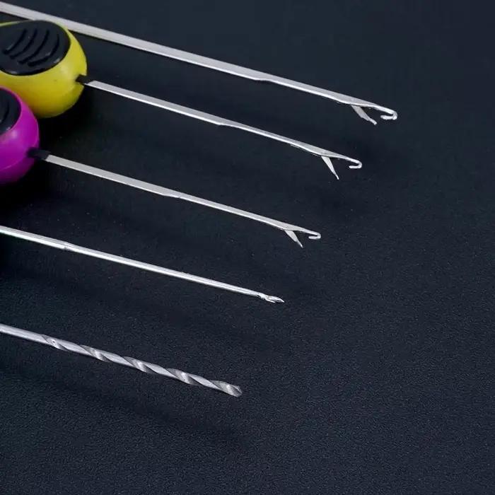 5x outil de pêche à la carpe ensemble d'aiguilles d'appât Pop Up Boilie plates-formes BT20 carpe crochet plate-forme outils de fabrication accessoires