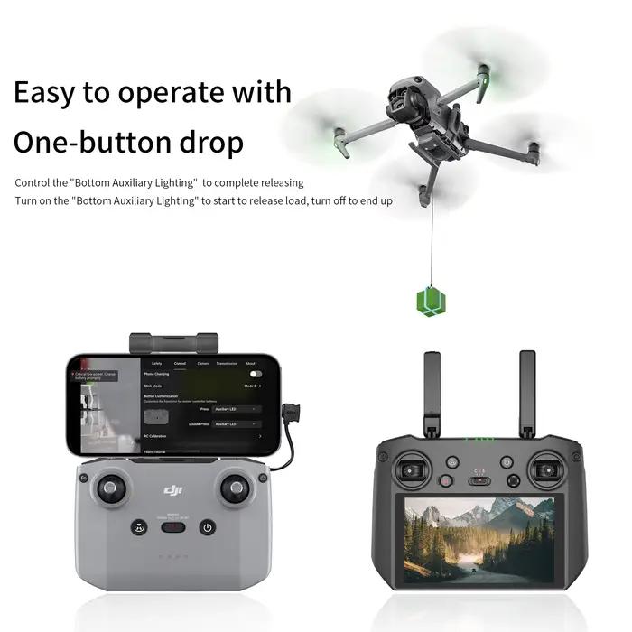 Accessoire Airdrop pour Drone DJI Mavic 3 Pro Livraison Charge Utile Générale Compte-Gouttes Air Occasions Spéciales