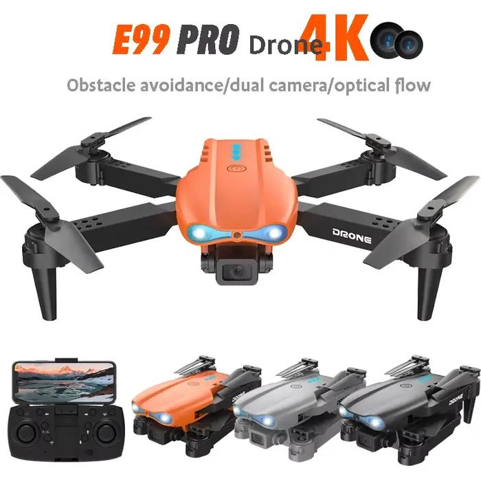 Drone pliable E99 et K3 Pro avec caméra 4K pour touristes