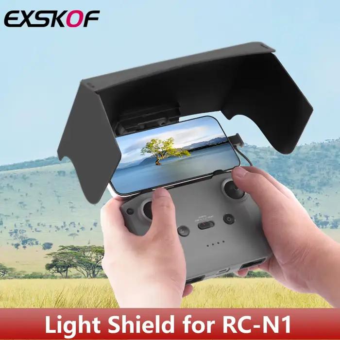 Pare-soleil pliable pour télécommande DJI RC-N1 protection contre l'éblouissement pour Mini 4 Pro Mini 3 Pro accessoire de drone pour vols en plein air occaions spéciales