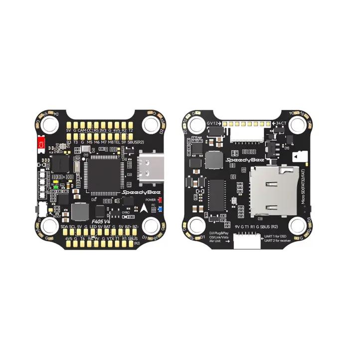 F405 V4 et 60A 4 en 1 ESC pile de vol BLHeli_S tout en un Drone FPV FC ESC Combo