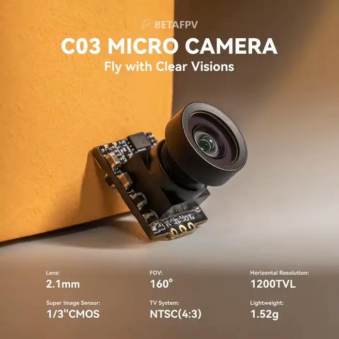 Drone de course FPV Meteor75 Pro 1S - Moteur brushless BETAFPV 1102