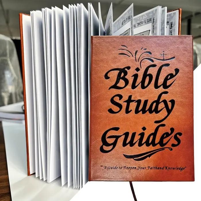 Guide d'étude biblique pour débutants, journal dévotionnel avec citations bibliques quotidiennes, réflexions sur la prière et plan d'étude annuel