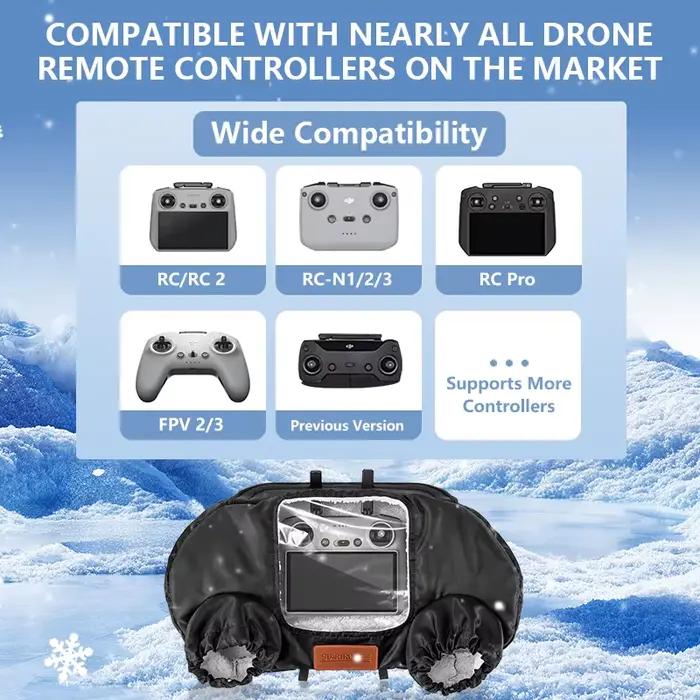 Gants Chauds d'Hiver pour Drone DJI NEO/Mini 4 Pro/Air 3S