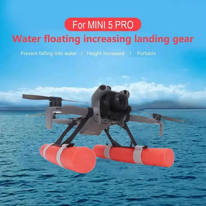Train d'atterrissage flottant à l'eau pour Drone DJI Mini 5 Pro