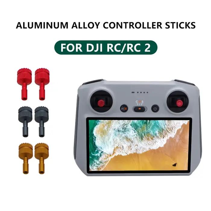 Joysticks en alliage d'aluminium ZNTCH pour DJI Air 3 RC 2/RC et Mini 3 Pro - Accessoires de télécommande pour drones DJI occasions spéciales