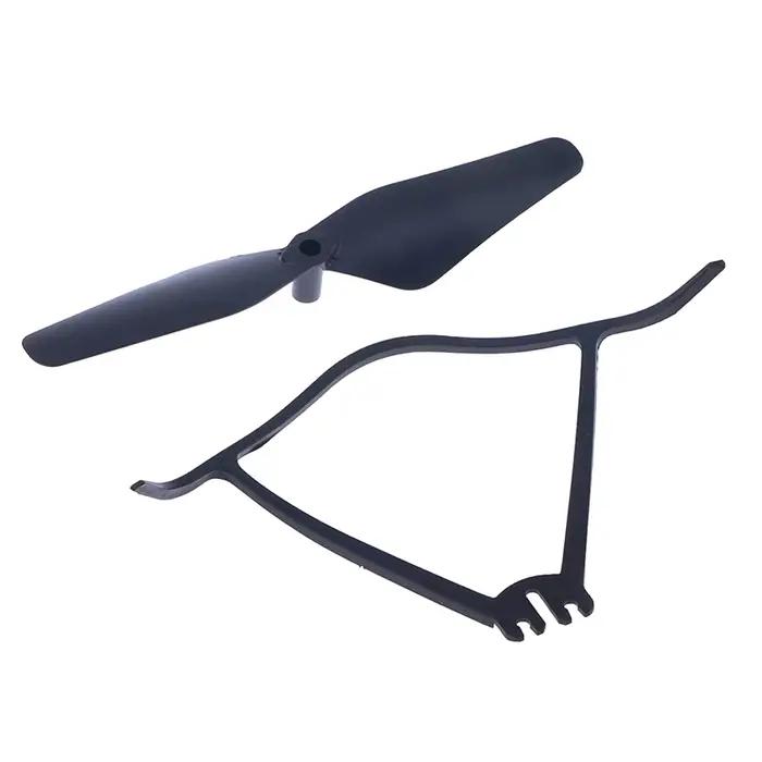 Kit de Pièces de Rechange pour Drone F84 4 Pièces en Plastique Blanc Jaune Hélices Lames Accessoires Protection Occasions Spéciales