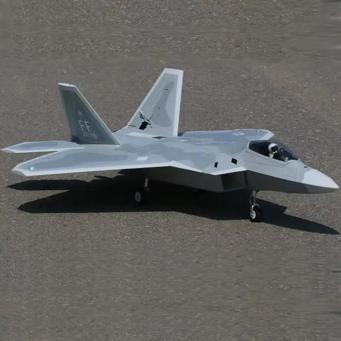 F-22 Raptor 64mm 12 pales RC EDF Jet Version PNP /KIT avec servos/ KIT sans