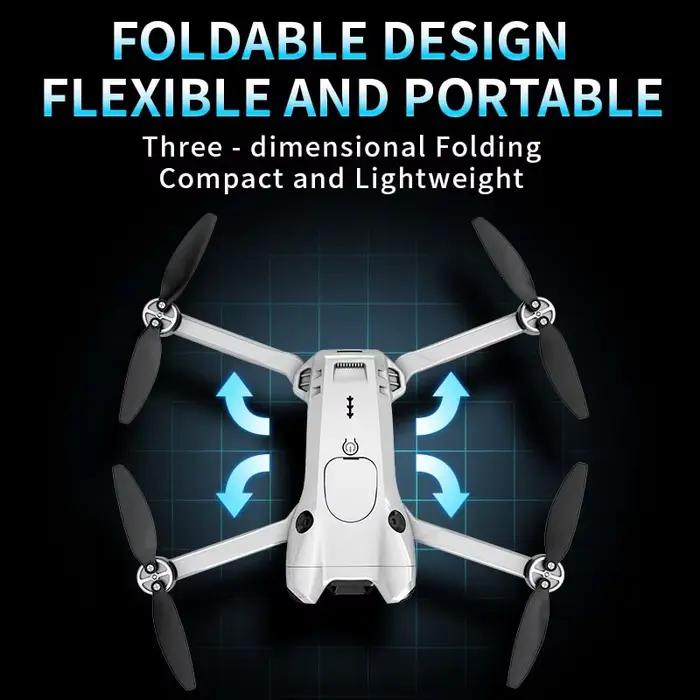 Xiaomi S101 Drone 8K HD Professionnel Double Caméra 5G WiFi 120 ° UAV ESC grand angle avec écran pour éviter les