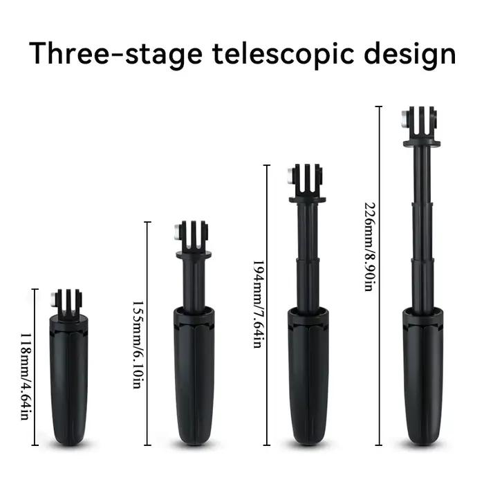Mini trépied extensible pliable