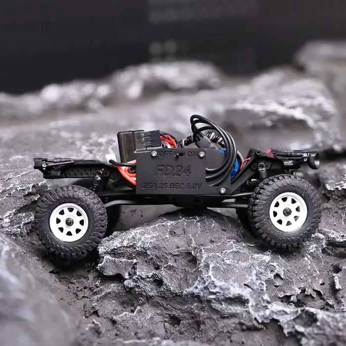 Contrôleur électronique de vitesse (ESC) embarqué SCX30 SCX24 FCX24M FD24 pour voiture RC Crawler 1/30 1/24 Axial FMS Free Deck