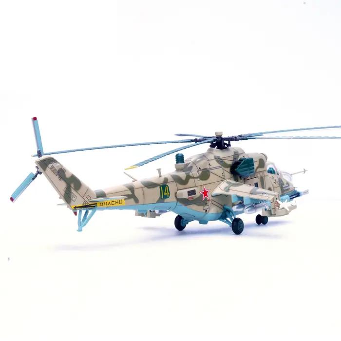 1: 72 P14005PI hélicoptère russe MI24P Mi-24 aéroport soviétique Bagram 14 # modèle de produit fini statique