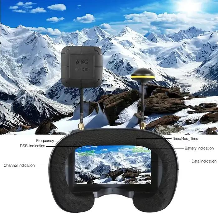 Lunettes FPV 5.8G LS-008D (LS008D) - 4