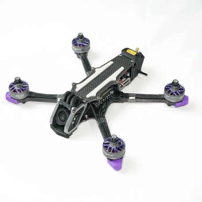 Cadre FPV PXRC 5 pouces Freestyle en fibre de carbone durable