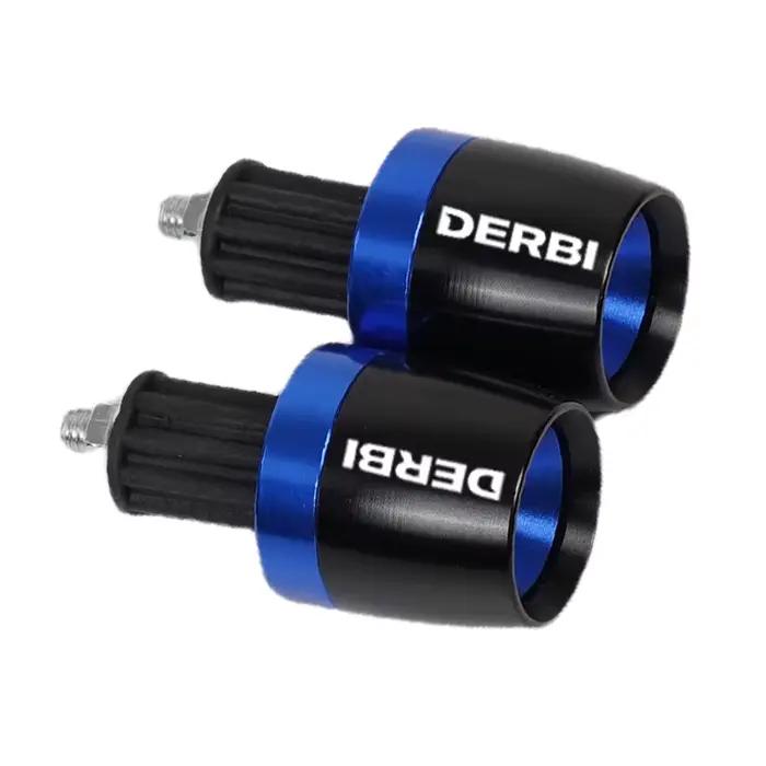 Poignées de guidon de moto, embouts de guidon pour DERBI EBE EBS D50B0 VARIANT SPORT R GPR, accessoires