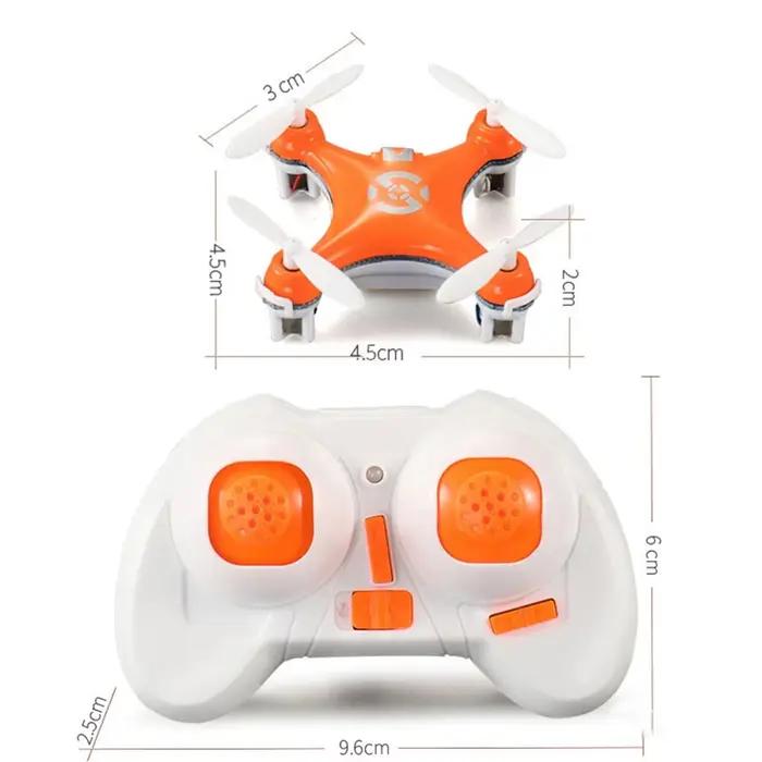 L69A RC Quadcopter Cx10 Mini Drone télécommandé 2.4G 4CH avec LED hélicoptère électronique avion électrique jouets pour enfants-A