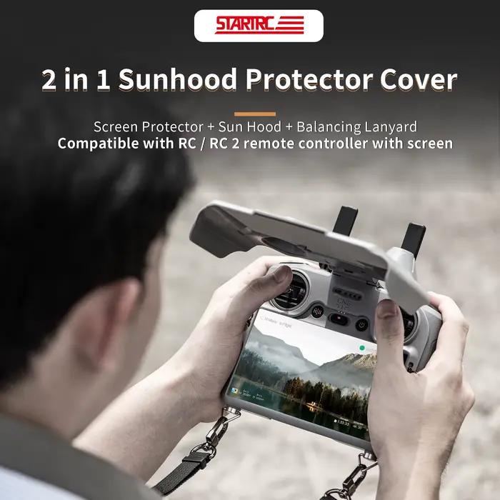 Pour télécommande DJI Air 3S avec écran protecteur de pare-soleil extérieur accessoires de Drone DJI