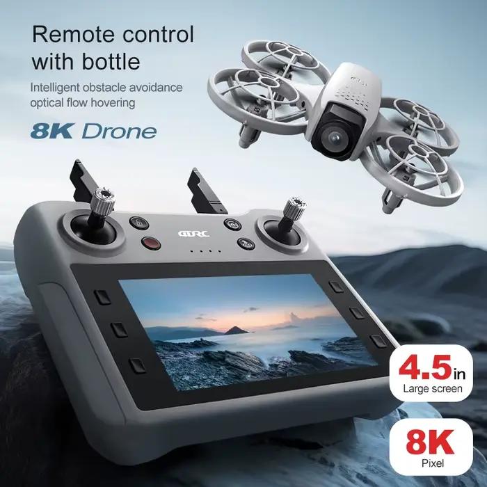 NOUVEAUX Drones V53 GPS 8K Professionnel HD 180 ° Double caméra 5G WIFI moteurs sans balais évitement d'obstacles FPV
