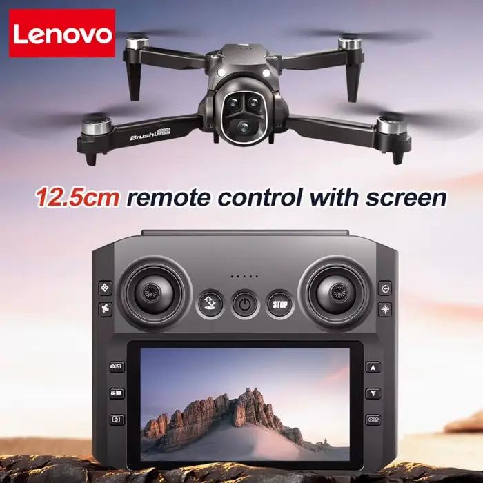 Drone Lenovo M7 8K Aérien HD Double Caméra Évitement Intelligent des Obstacles Moteur Sans Balais 5G WIFI GPS Écran