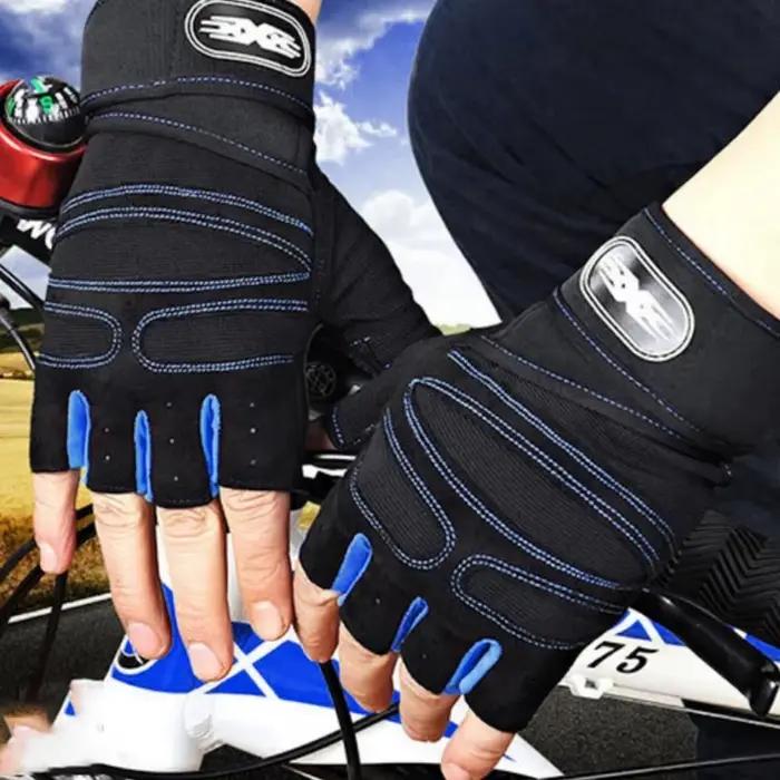 Gants de gymnastique pour hommes et femmes, Fitness, haltérophilie, bracelet, musculation, entraînement, exercice sportif, cyclisme, antichoc